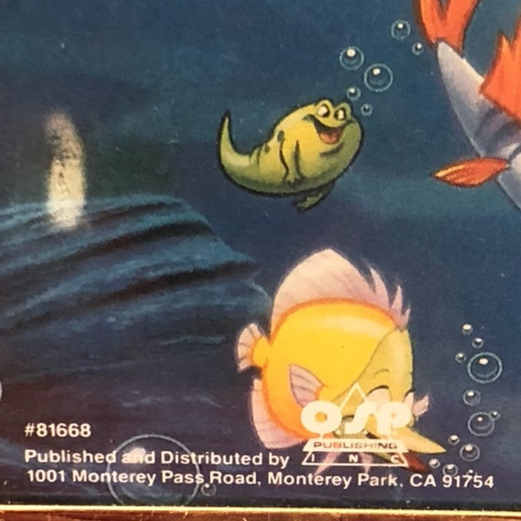 Disney Wall Decor 989 Disney Little Mermaid Movie Poster Vintage